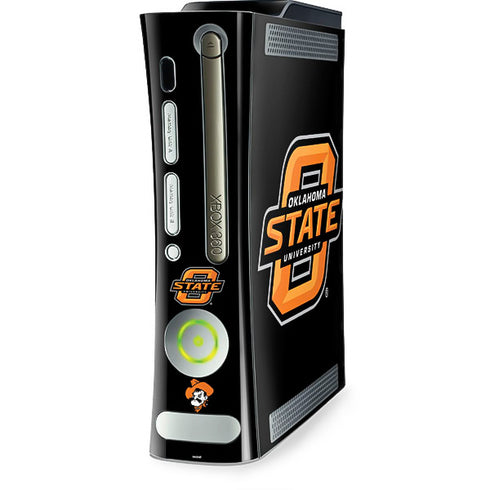 Oklahoma State University OSU on Black Xbox 360 (Includes HDD) Skin